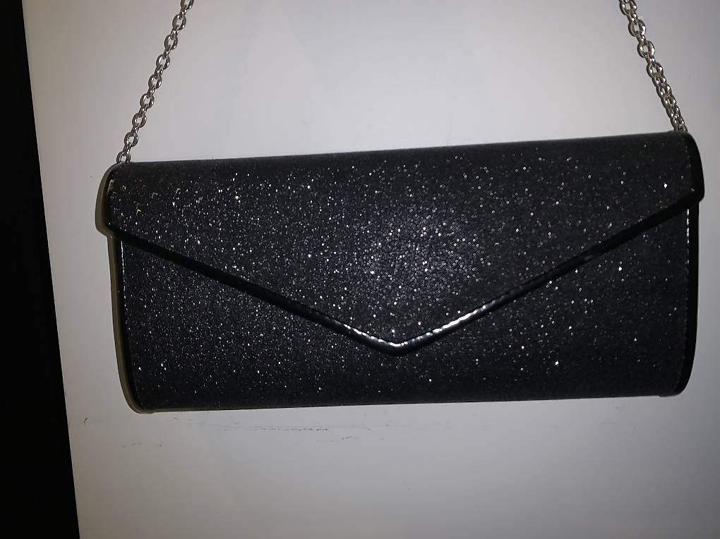 Taschen für Damen: Handtasche schwarz glitzernd – Neu und originalverpackt aus Zollikofen von iva_sl2y 1
