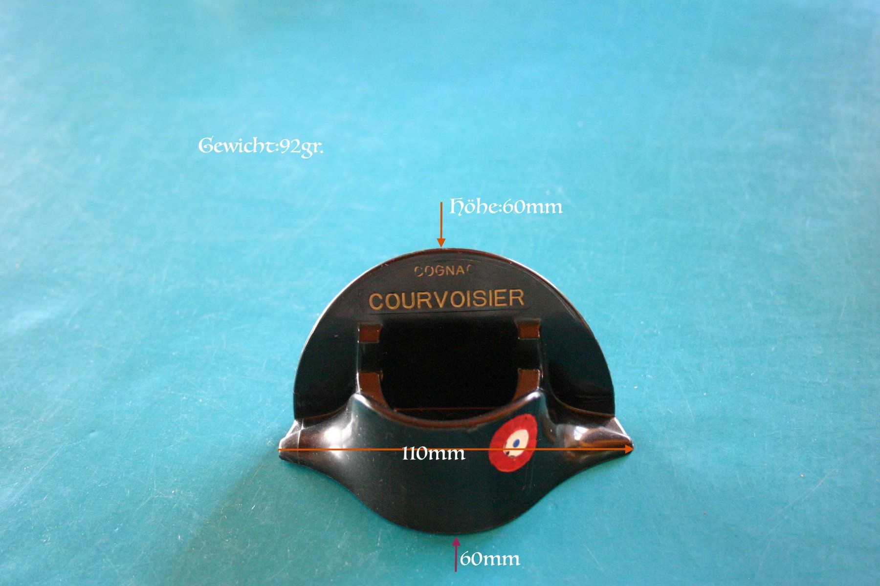 Portacenere: Courvoisier Cognac Aschenbecher – Usato da Winkel venduto da gabriele56 5