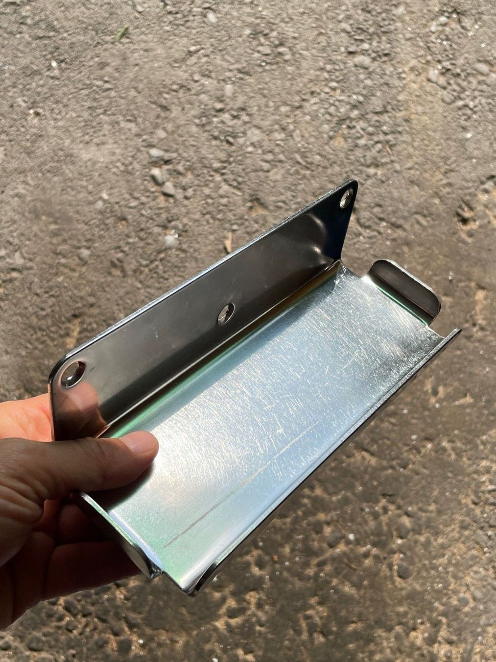 Portasapone: KWC Stahl-Seifenhalter – Usato da Buchs SG venduto da Handyman77 2