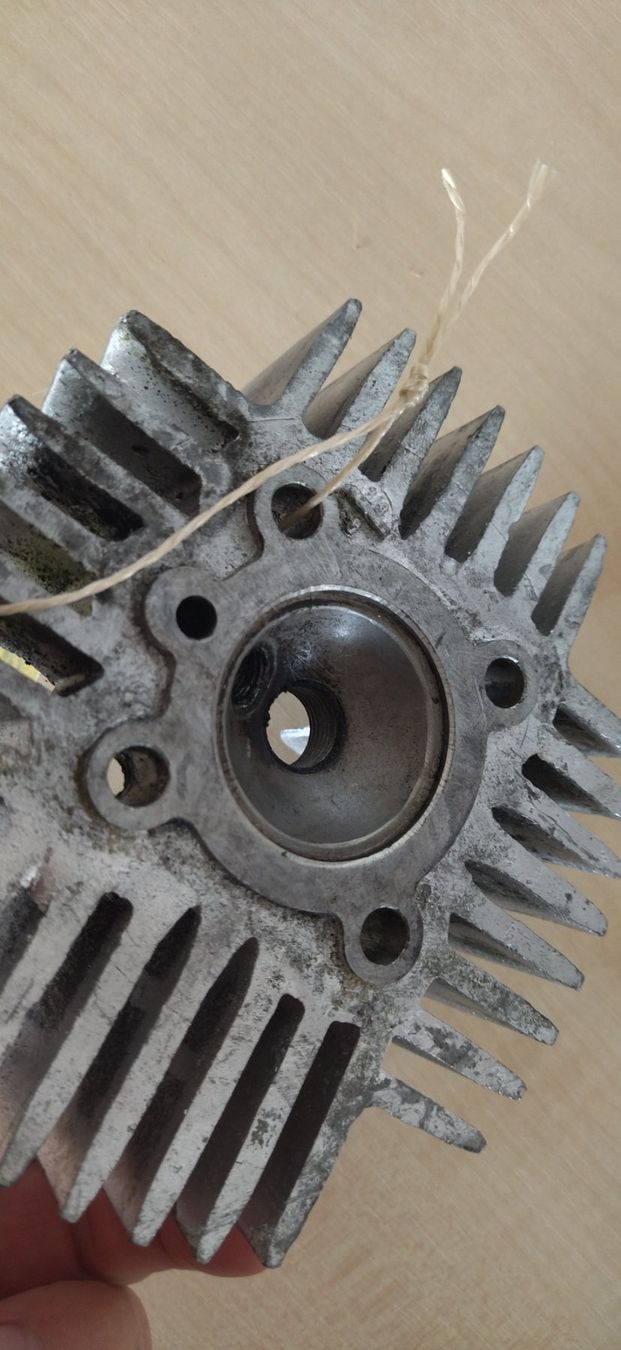 Puch Parti ricambio per ciclomotori: Töffli Zylinderkopf original Puch – Usato da Fahrni b. Thun venduto da Bergers_occasionen 1