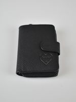 Ratschkatl / Hodalump Geldbörse, Leder, schwarz, unisex
