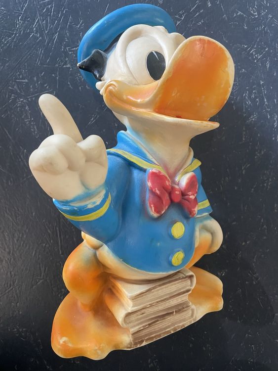 Walt Disney Figur Hartplastik Donald Duck (Gebraucht) in Rombach für ...