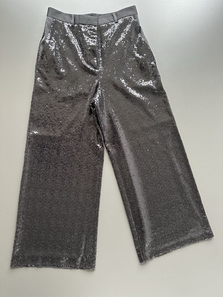 Cos Pantaloni: Pantalon à sequins noir – Nuovo (secondo la descrizione) da Zürich venduto da armande01 2
