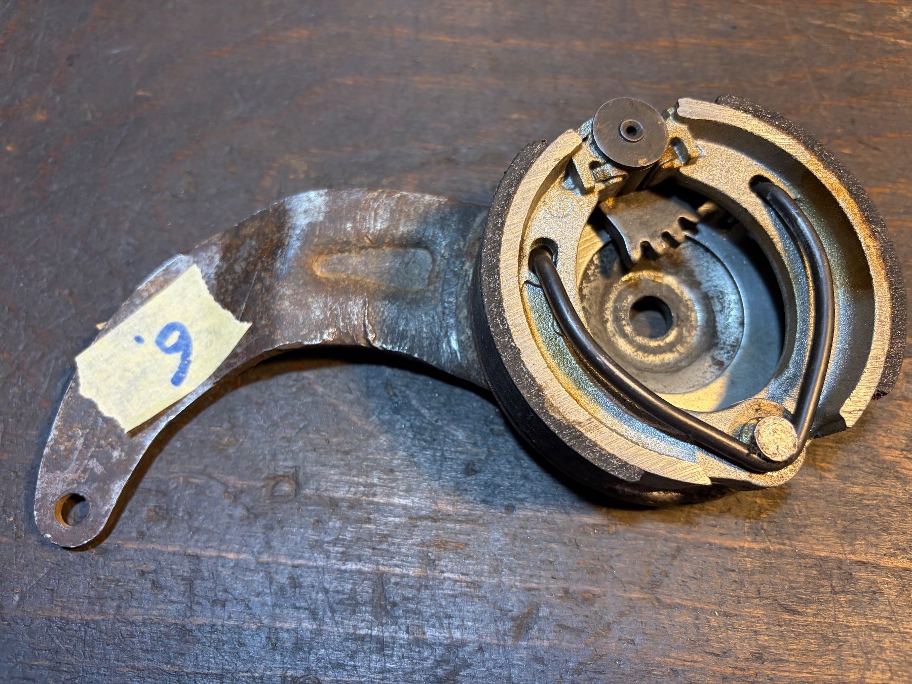 Sachs Parti ricambio per ciclomotori: Sachs Bremsplatte Nr.6 Rücktritt-Hinterrad - Versand möglich – Usato da Hinwil venduto da Biketube 2