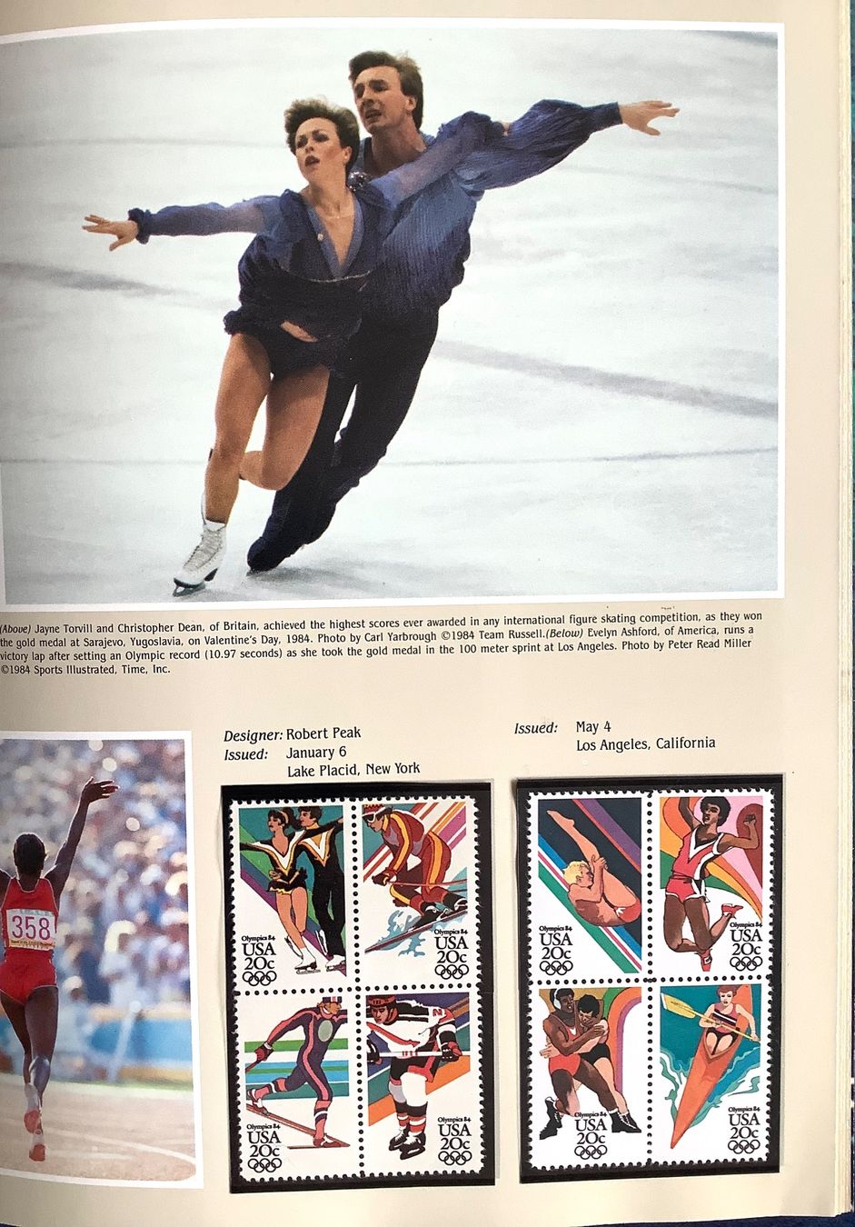 Tutti i francobolli: 1984  - USA  Jahresausgabe Postfrisch ** – Nuovo (secondo la descrizione) da Liestal venduto da Skunk02 2