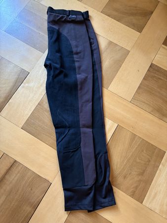 Reithose Equilibre braun schwarz Grösse 40