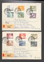 1949 FDC Technik & Landschaften ERSTTAG KLOSTERS DORF Chargé