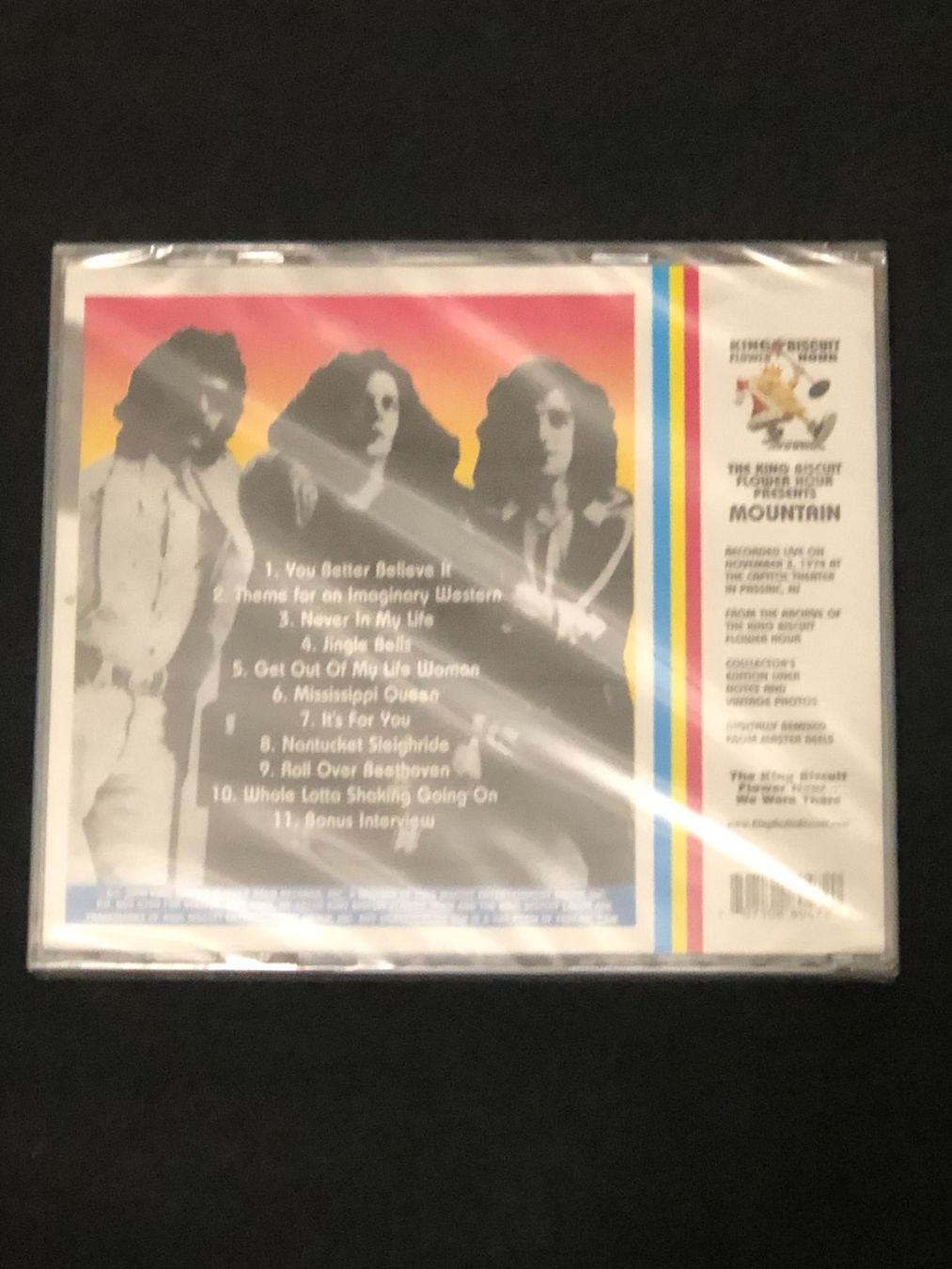 CD: Mountain - Greatest Hits LIVE, King Biscuit originalverpackt – Nuovo e nell'imballaggio originale da Niederhasli venduto da thozam 1