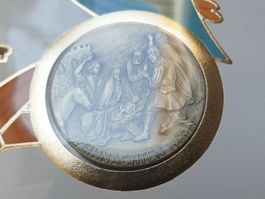 🇨🇭🤍 Swiss Silver - Weihnachts-Taler 1989 Silver 19g .900