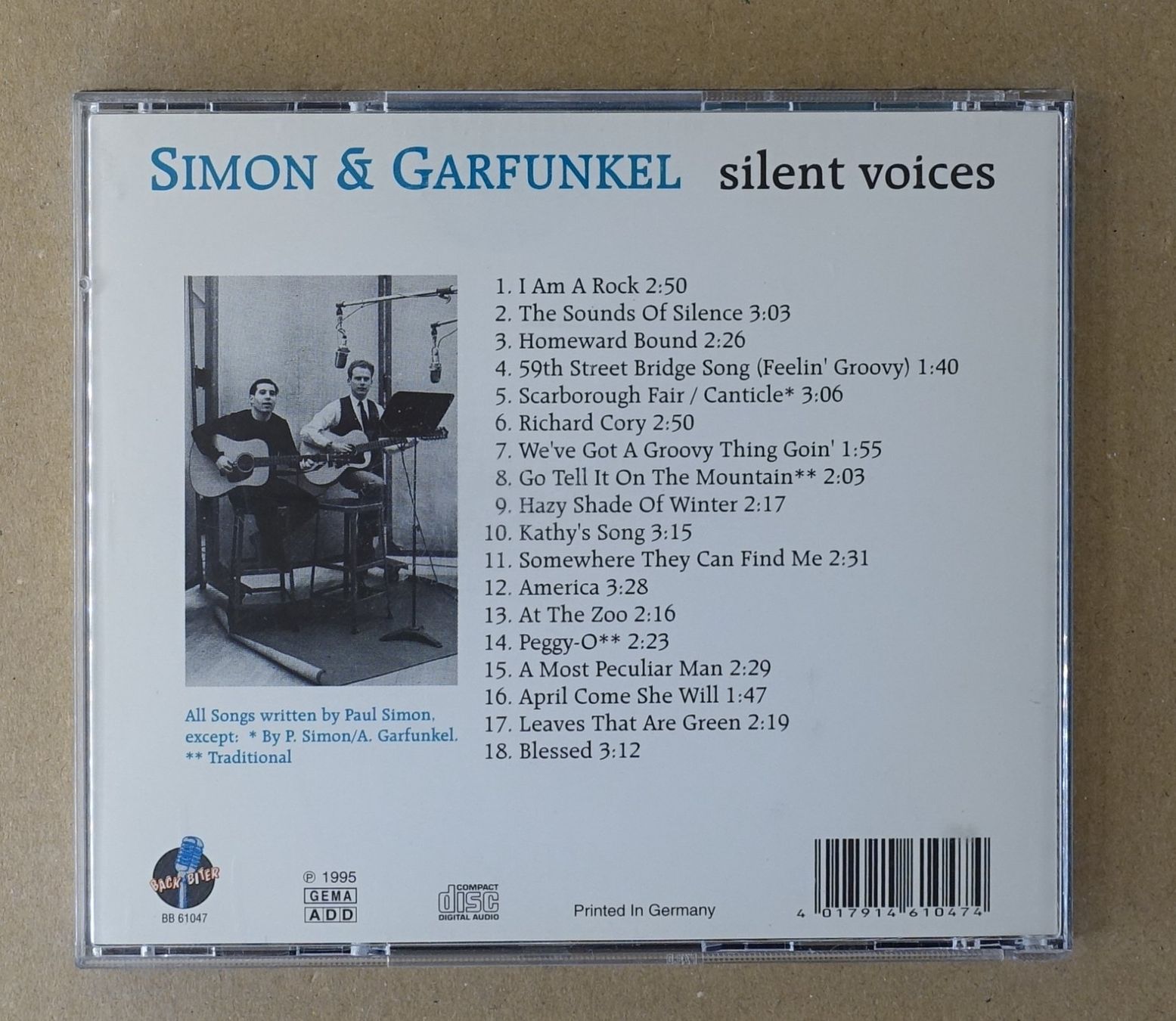 CD: Simon & Garfunkel – Silent Voices - D5 – Usato da Sessa venduto da discoverymedia 1