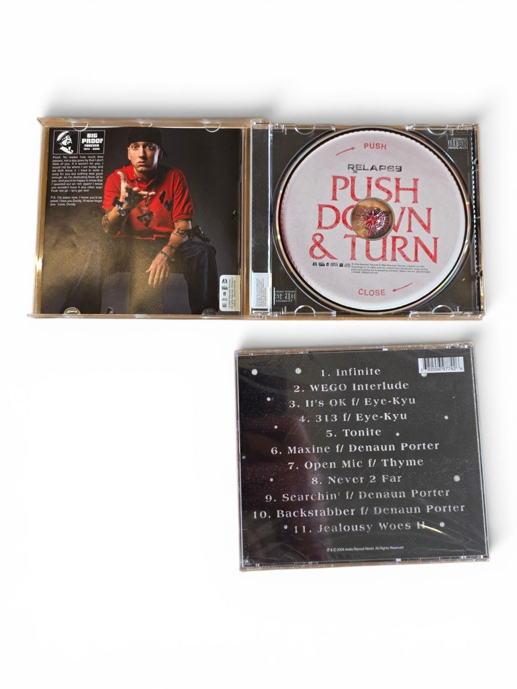 CD: Eminem Relapse & Infinite (OVP) CDs  – Usato da Rieden AG venduto da RuvensBrocki 2