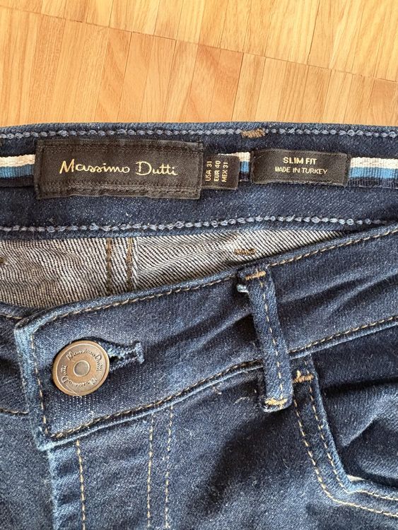 Massimo Dutti Jeans: Massimo Dutti Jeans Slim Fit Jeans, Gr. 31, Top Zustand – Nuovo (secondo la descrizione) da Zürich venduto da schoggiameisli 1