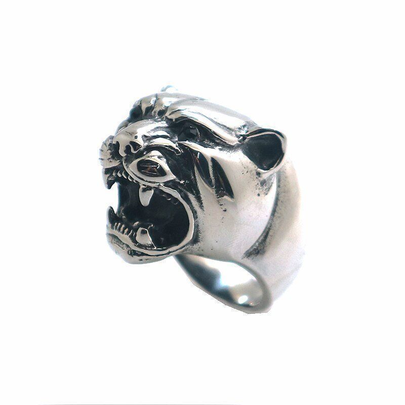 Anelli: XL Herren Ring Leopard  316L Edelstahl – Nuovo e nell'imballaggio originale da Uerkheim venduto da Kaufoption 1