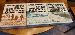 Mémorial Seconde Guerre Mondiale, 3 tomes neufs!