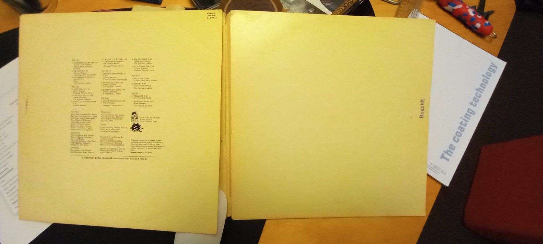 Schallplatten: Grateful Dead - Europe 72 3 LP Set – Gebraucht aus Würenlos von  2