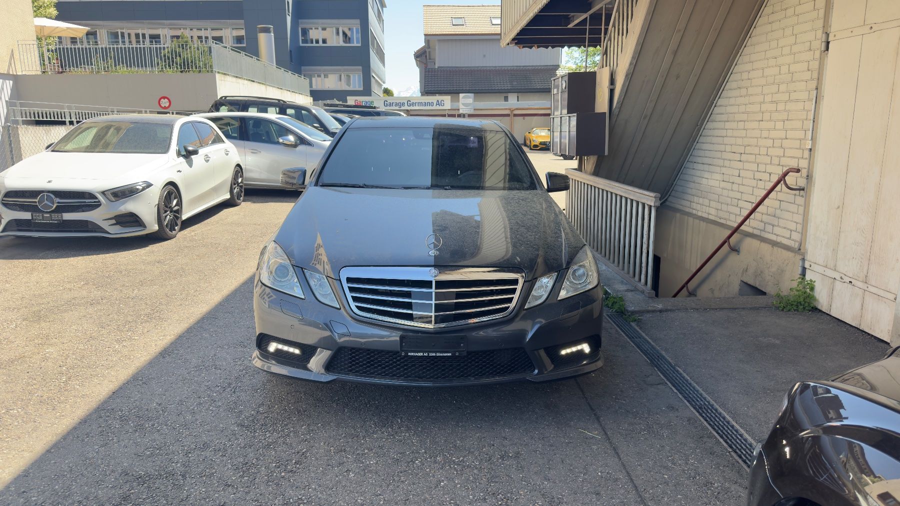 Mercedes-Benz Automobili: Mercedes-Benz E-Klasse 350 CGI / Eintauschfahrzeug – Usato da Münsingen venduto da Garage.Germano.AG
