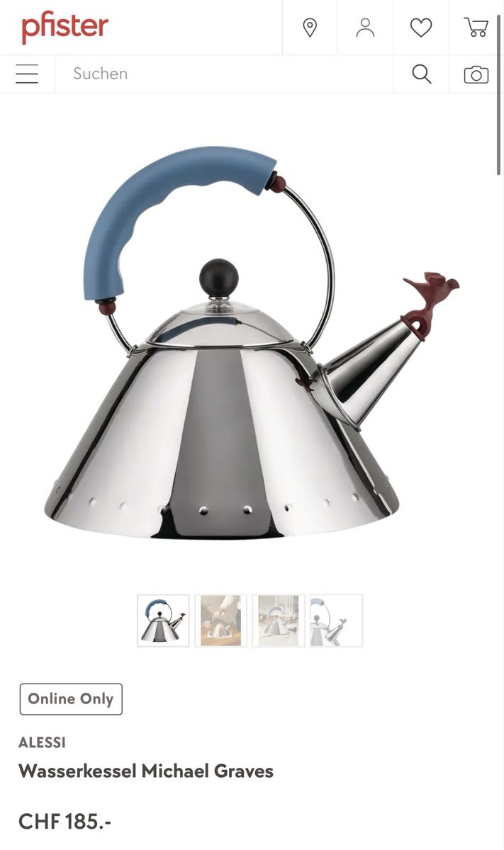 Alessi Bouilloires électriques: Alessi Wasserkessel – D'occasion à Burgdorf par Khalid_Che 2