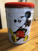 Walt Disney Micky Maus Blechdose / Sitzgelegenheit (Vintage)