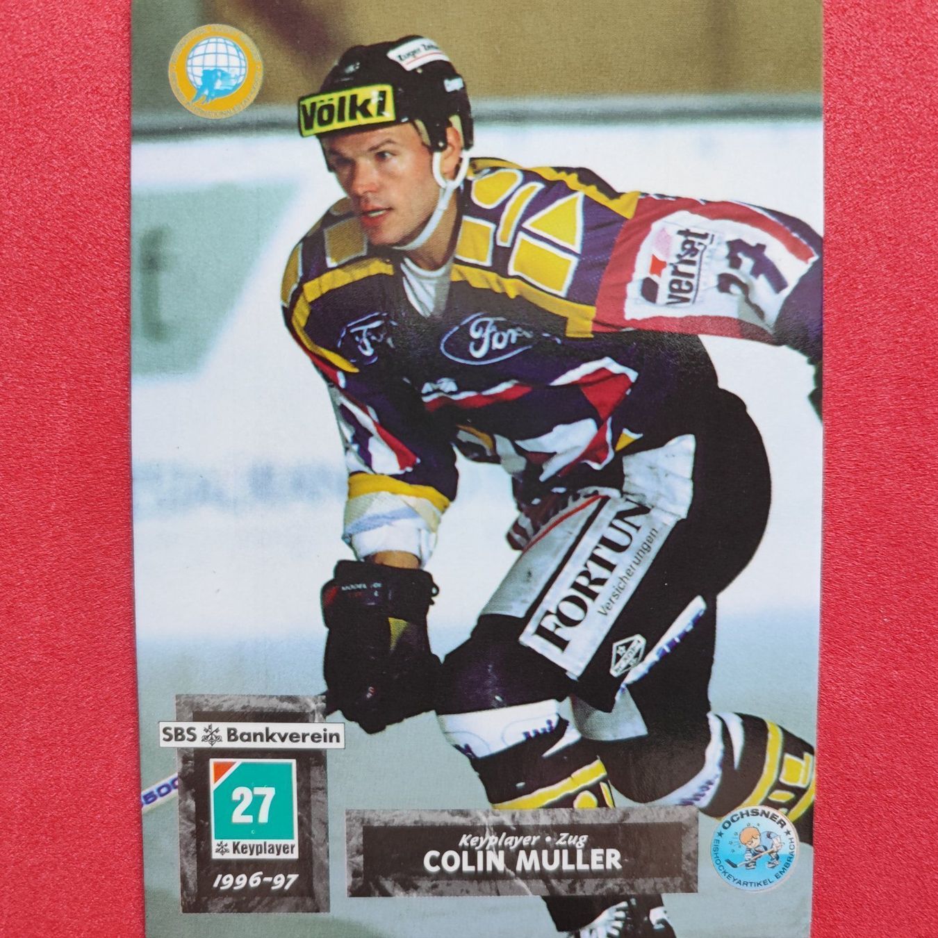 Carte collezionabili: Colin Muller - EVZ - 1996/97 – Usato da Dübendorf venduto da kb86_MOVIE