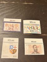 4 Briefmarken ungestempelt Deutschland 1994