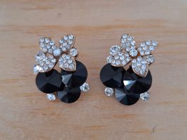 OHRSTECKER VINTAGE MIT GLANZ STEINE