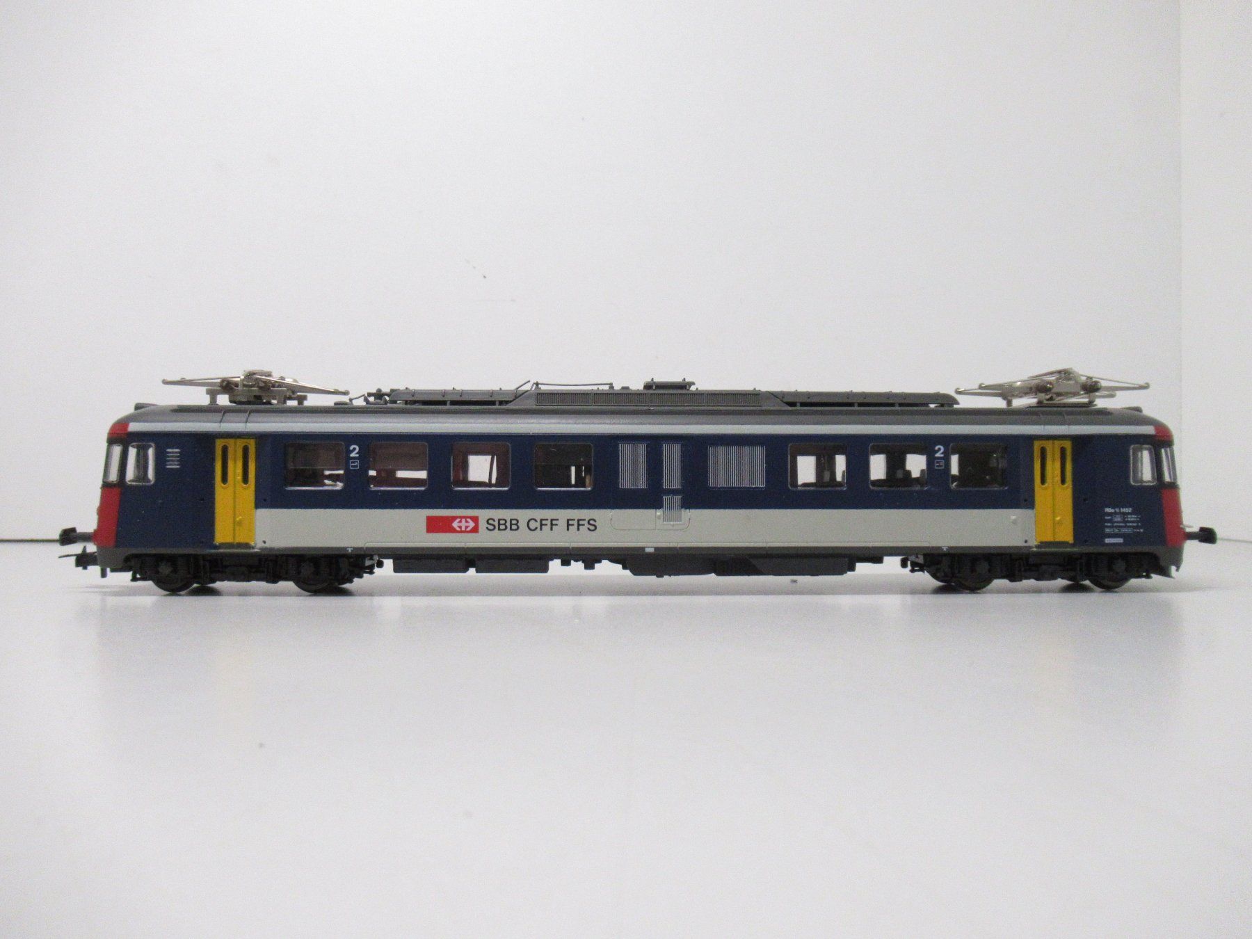 Lima Modellini di ferrovie: Lima 280311 E-Triebwagen RBe 4/4 1452 SBB CFF FFS Analog DC – Usato da Basel venduto da mhmarken 1