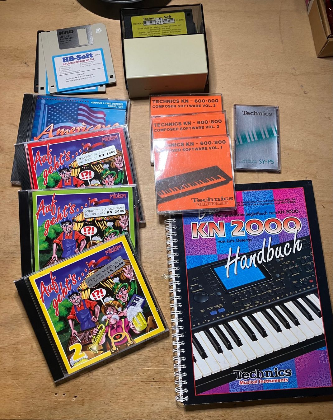 Technics Strumenti musicali: Technics KN Keyboard Software und Anleitung – Usato da Buchrain venduto da MoBaFan