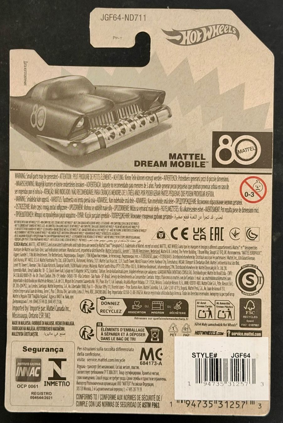 Hot Wheels Modellini d'auto: Hot Wheels Mattel Dream Mobile – Nuovo e nell'imballaggio originale da Rümlang venduto da Wantedjoe 1