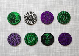 Pogs Slammer  Set - 8 Stück