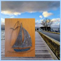 Bateau 3D déco/ Hingucker Garantiert /Schöne Handarbeit