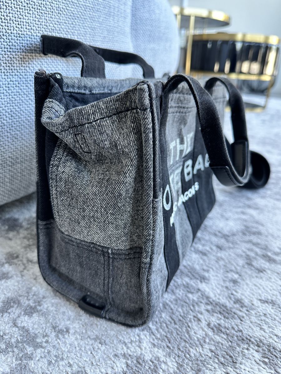 Marc Jacobs Taschen für Damen: Marc Jacobs The Denim Mini Tote Bag – Gebraucht aus Wädenswil von runwayhysteria 3