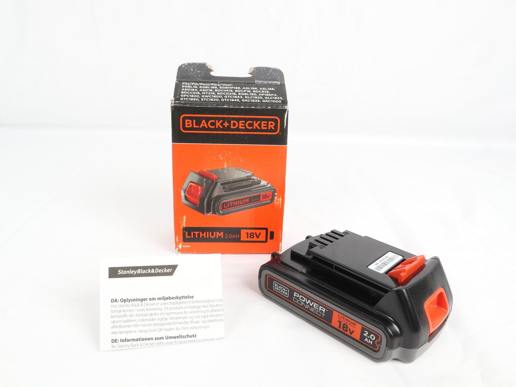 Accus & piles: BLACK+DECKER Lithium 2.0AH 18V – Neuf (Voir description) à Steinen par Restwert_Steinen