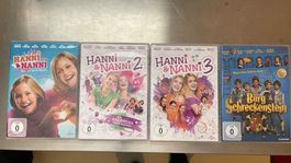 DVD Hanni&Nanni Teil 1-3 ,Burg Schreckenstein