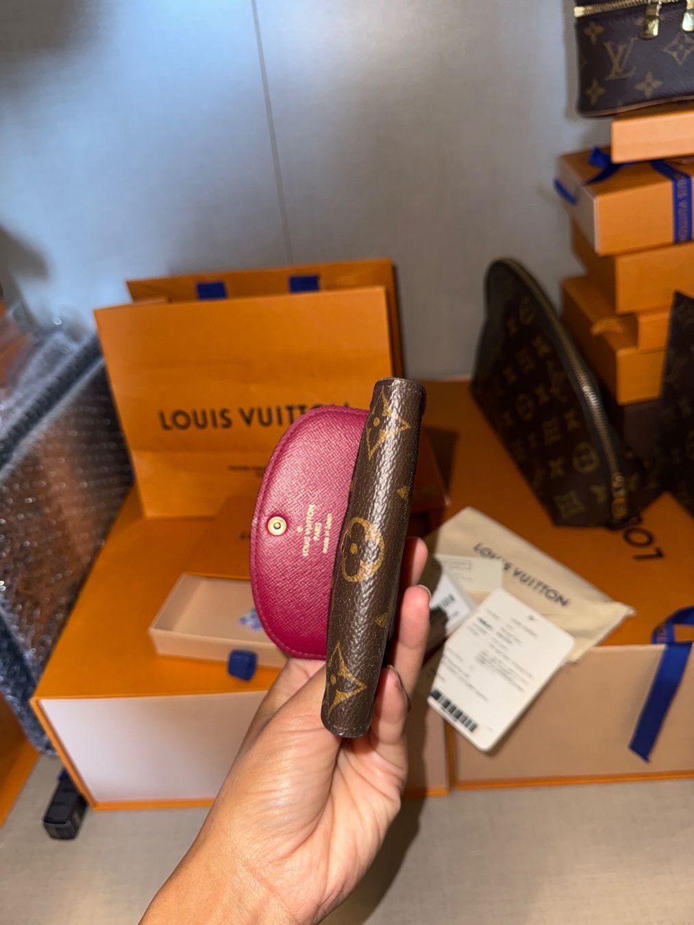 Louis Vuitton Portemonnaies: Louis Vuitton rosalie wallet Y2019 – D'occasion à Widnau par Pukpan_99 5