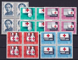 PP 1963 im 4er-Block, postfrisch**
