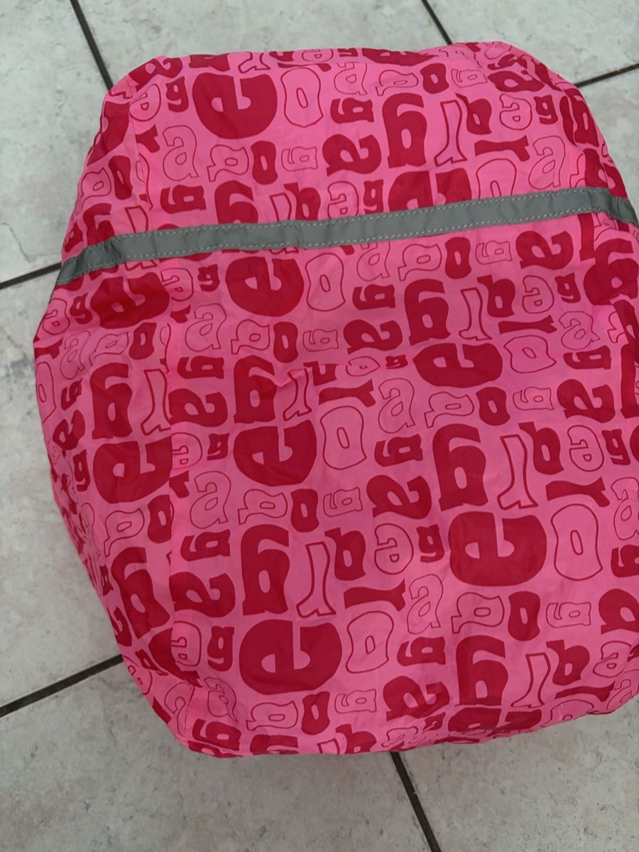 Ergobag Borse & Zaini: Pinke Kinder ergobag -schulthek-Regenhülle , Regenschutz – Usato da Sevelen venduto da gsandax 1