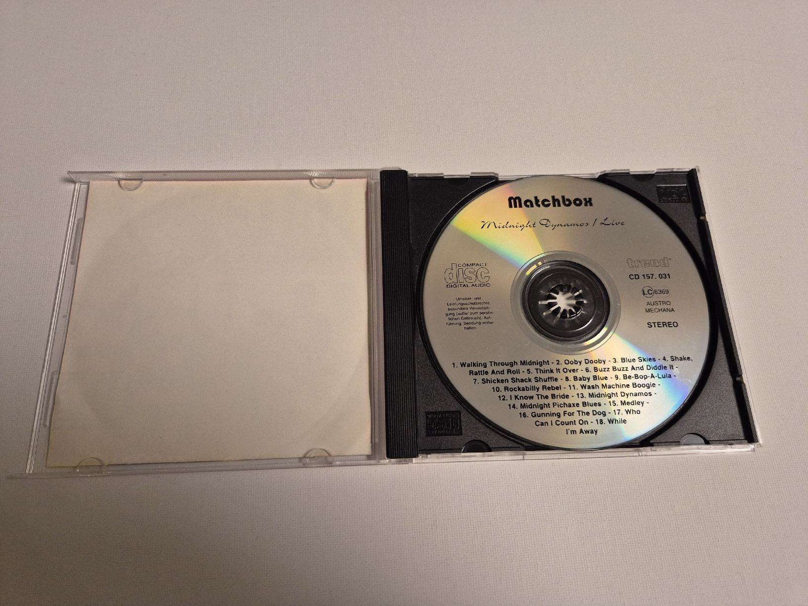 CD: Matchbox-  Midnight Dynamos Live - CD  – Nuovo (secondo la descrizione) da Uster venduto da newwave0 2