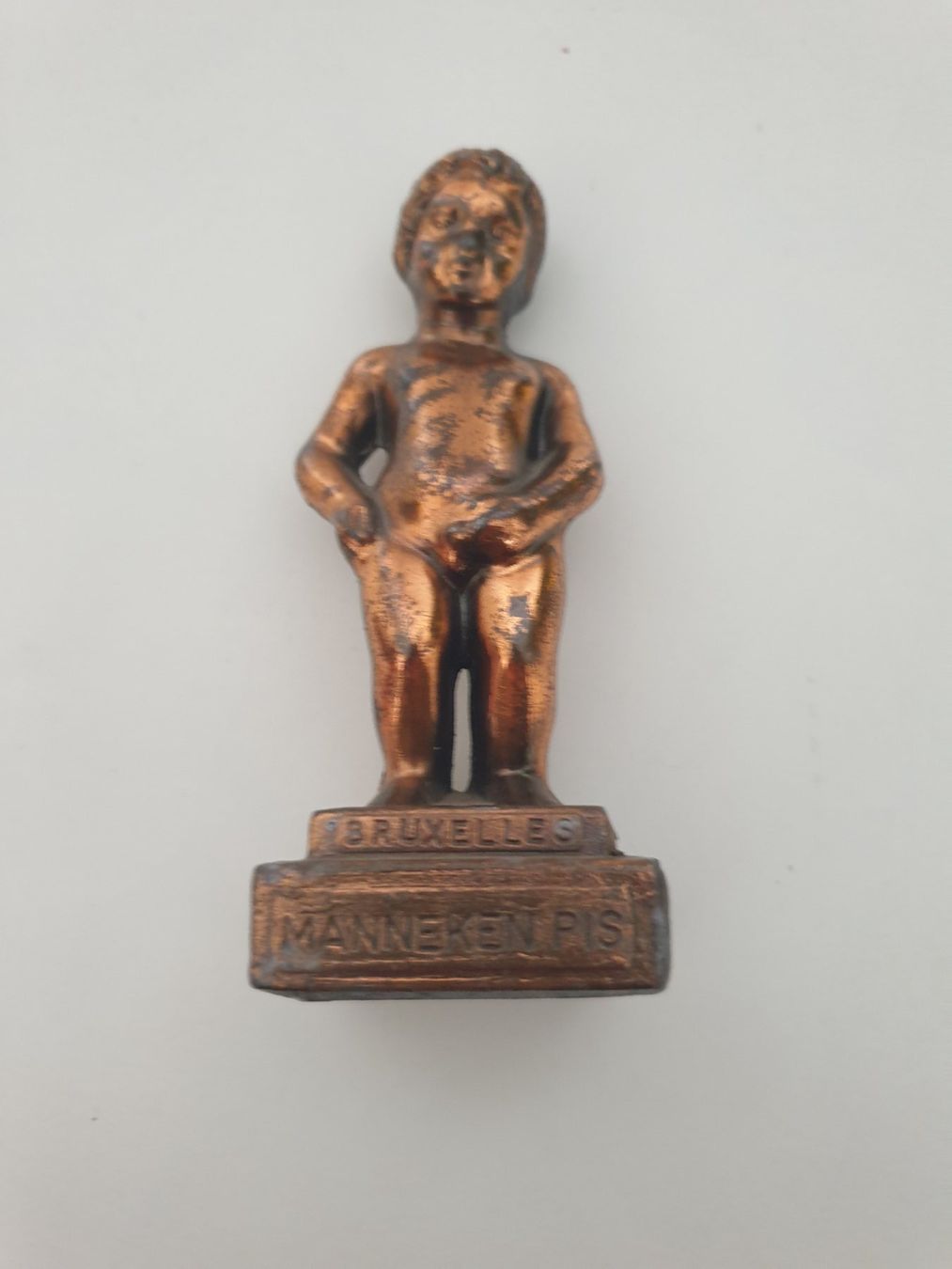 Statuette: KUPFER FIGUR BRUXELLES MANNNEKEN PIS – Usato da Locarno venduto da ICARO8 1