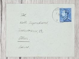CL14 Enveloppe + Timbre Belgique 1938