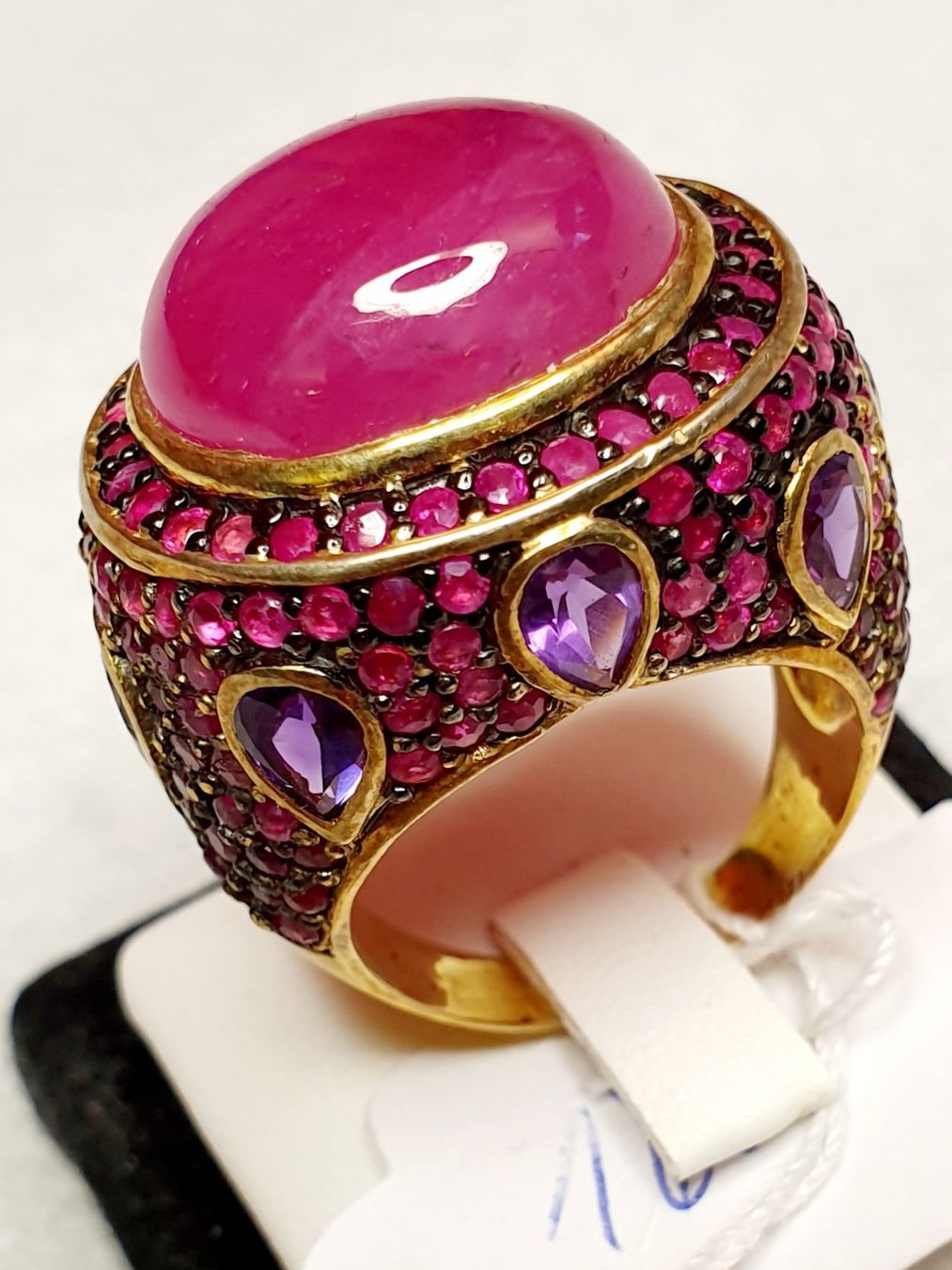 Ringe: Eleganter Ring mit Rubine & Amethysten – Neu (gemäss Beschreibung) aus Zürich von Bieter04 3