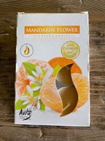 Duftkerzen Mandarinen Flower/6er Pack/Neu/OVP