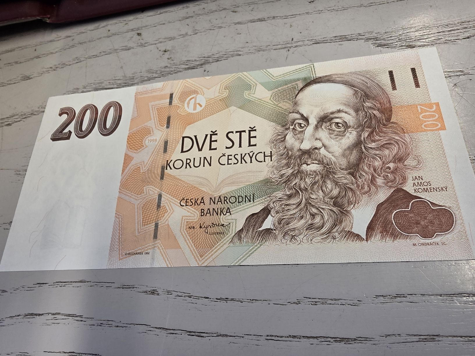 Billets de banque: Tschechische Krone 200 Banknote  – Neuf avec emballage d'origine à Herisau par Antiques.AR