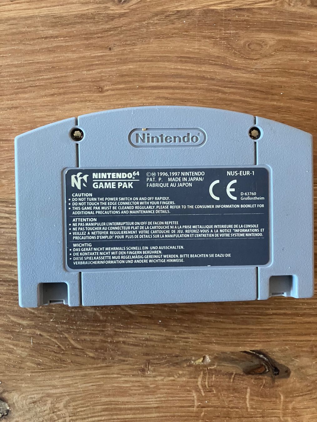 Nintendo Giochi: Nintendo N64 goldeneye 007 – Usato da Châtel-St-Denis venduto da Lestresorsdugrenier 1