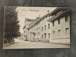 Alte PK / Kurhaus Schwefelbergbad Gelaufen 1916