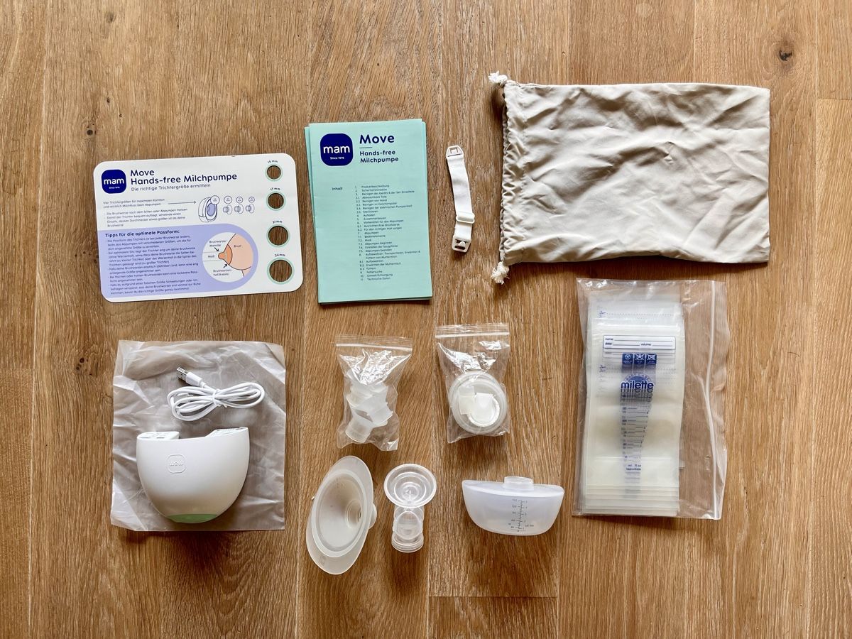 Mam Accessori per l’allattamento: MAM Move Hands-free Milchpumpe + Muttermilchbeutel – Usato da Bolligen venduto da vieilleville 1