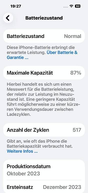 Apple Telefoni cellulari / Smartphones: iPhone 15, 128 GB, schwarz – Usato da Algetshausen venduto da Viner03 4