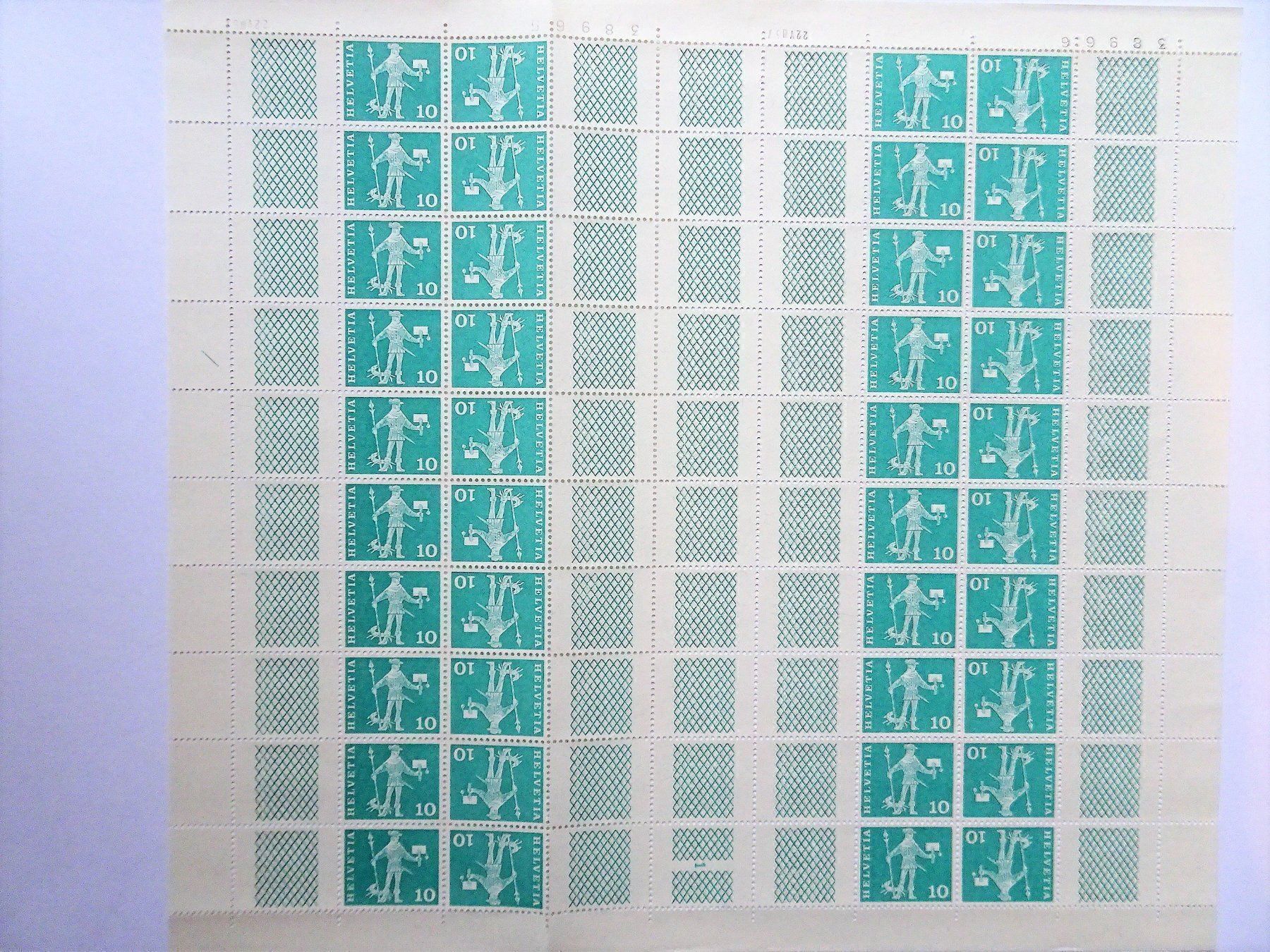 Alle Briefmarken: 1968** – Neu (gemäss Beschreibung) aus Aadorf von Chnorli-Furz
