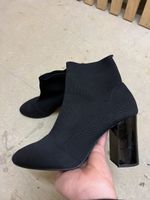 Bottines-chaussettes noires T39