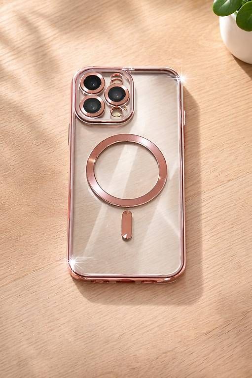 Covers & Schutzfolien: iPhone 16 Plus Case  Transparent / Rose Gold  wie neu – Gebraucht aus Oberweningen von Pen111.999.777