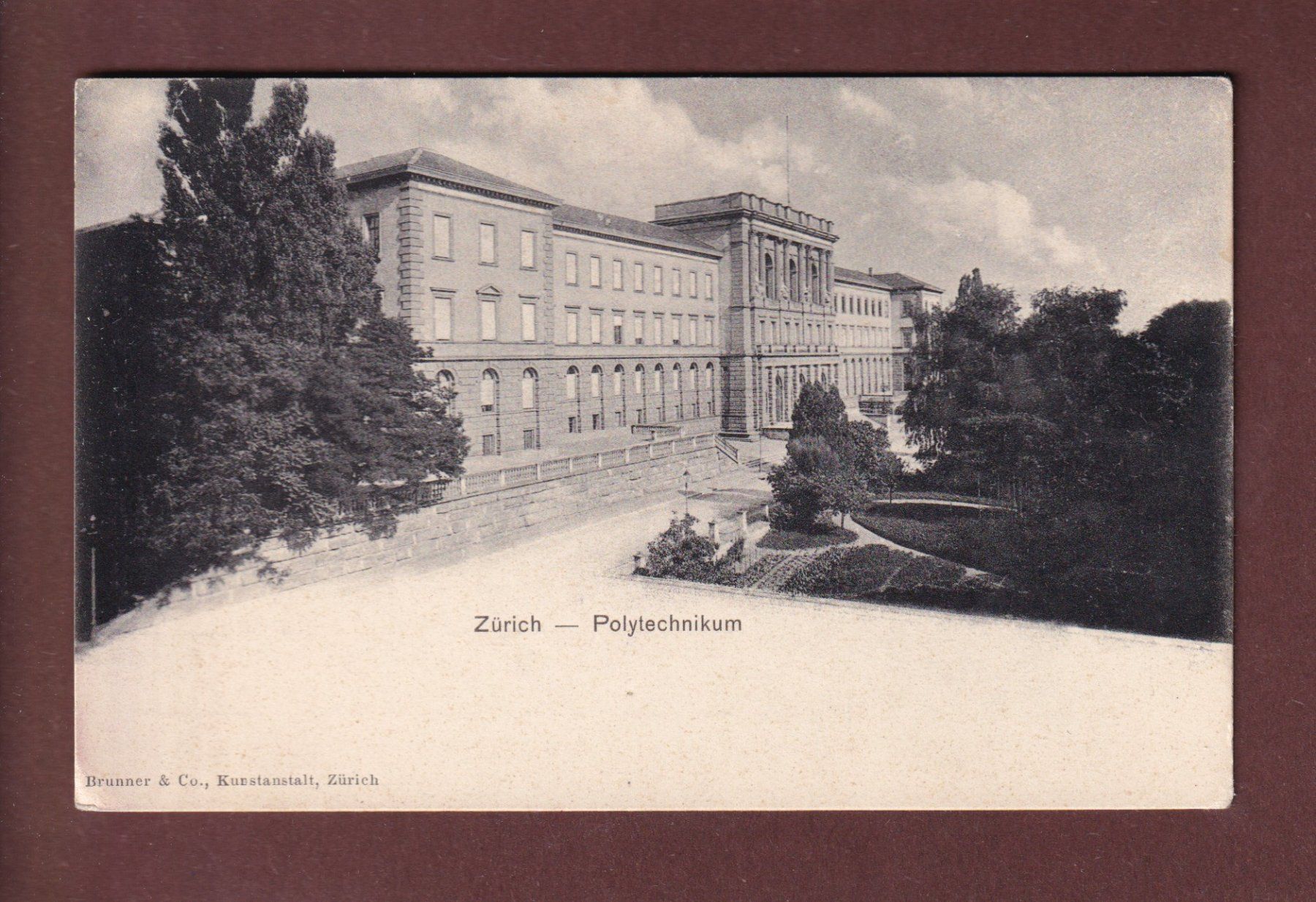 Cartoline postali: ZÜRICH - Polytechnikum – Usato da Pully venduto da nicecards-shop
